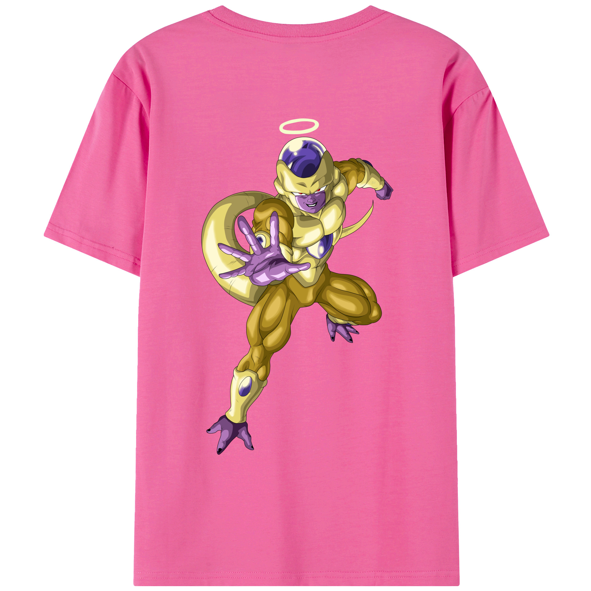 （画像用） ドラゴンボール フリーザ DRAGON BALL Frieza レディース半袖Tシャツ(バックプリント)